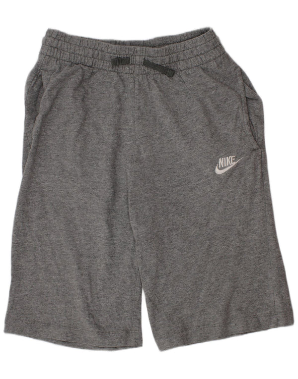 Nike Boys Sport Shorts 12-13 Years  Large Grey Flecked Cotton