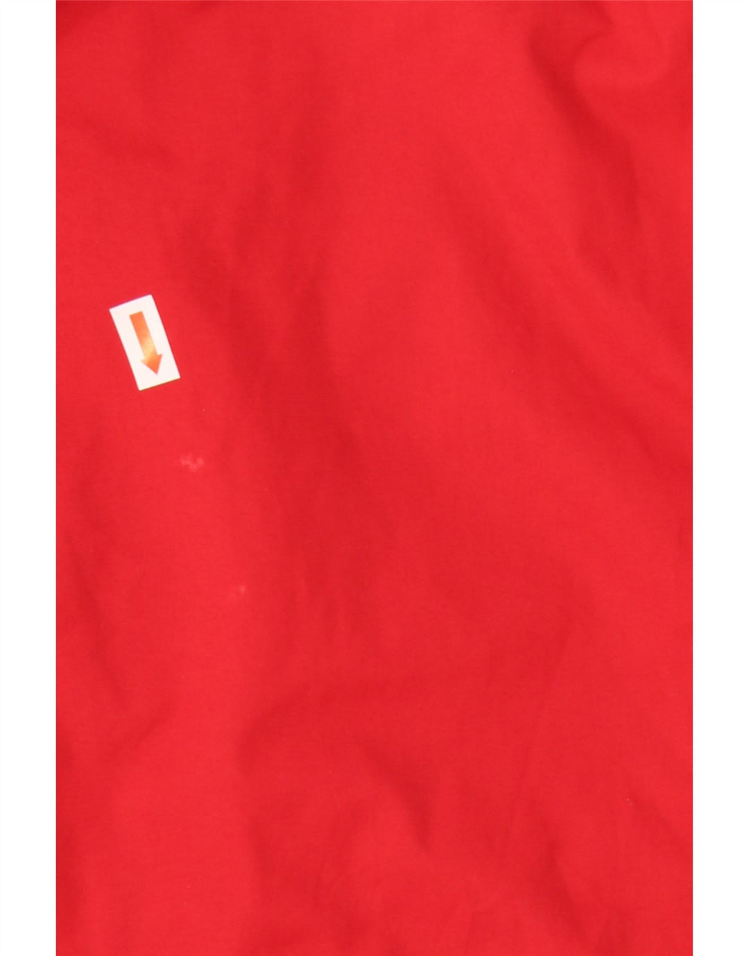 Jack Wolfskin Womens Hooded Rain Jacket UK 18/20 XL Red Polyamide