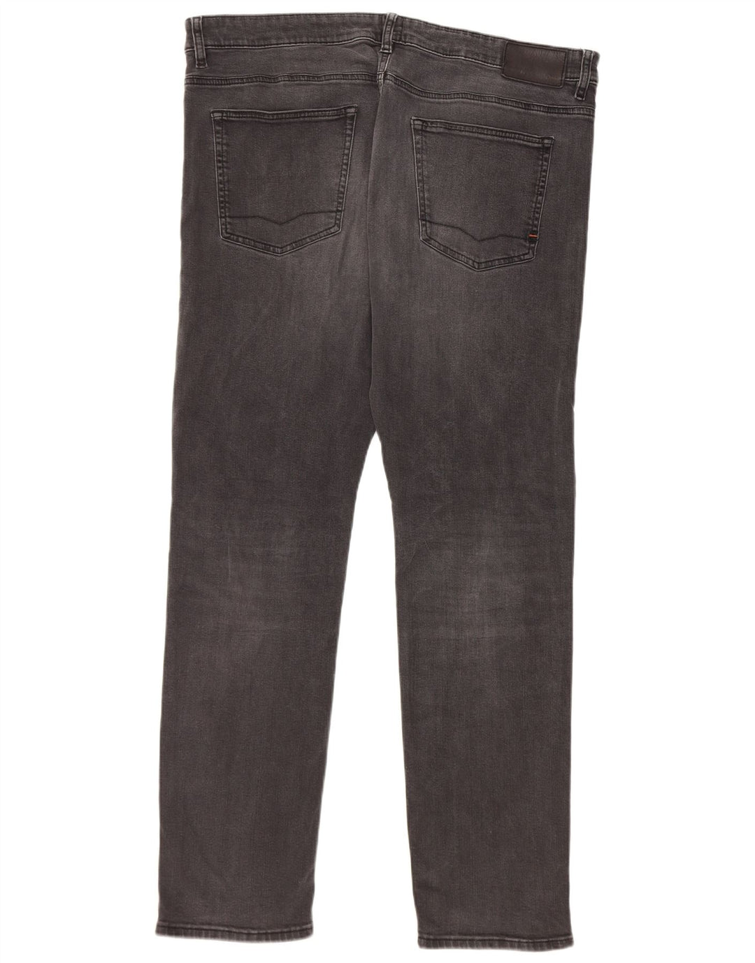 Hugo Boss Mens Delaware Slim Jeans W38 L34 Grey Cotton