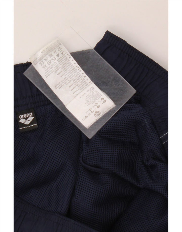 ARENA Mens Swimming Shorts XL  Navy Blue Polyester