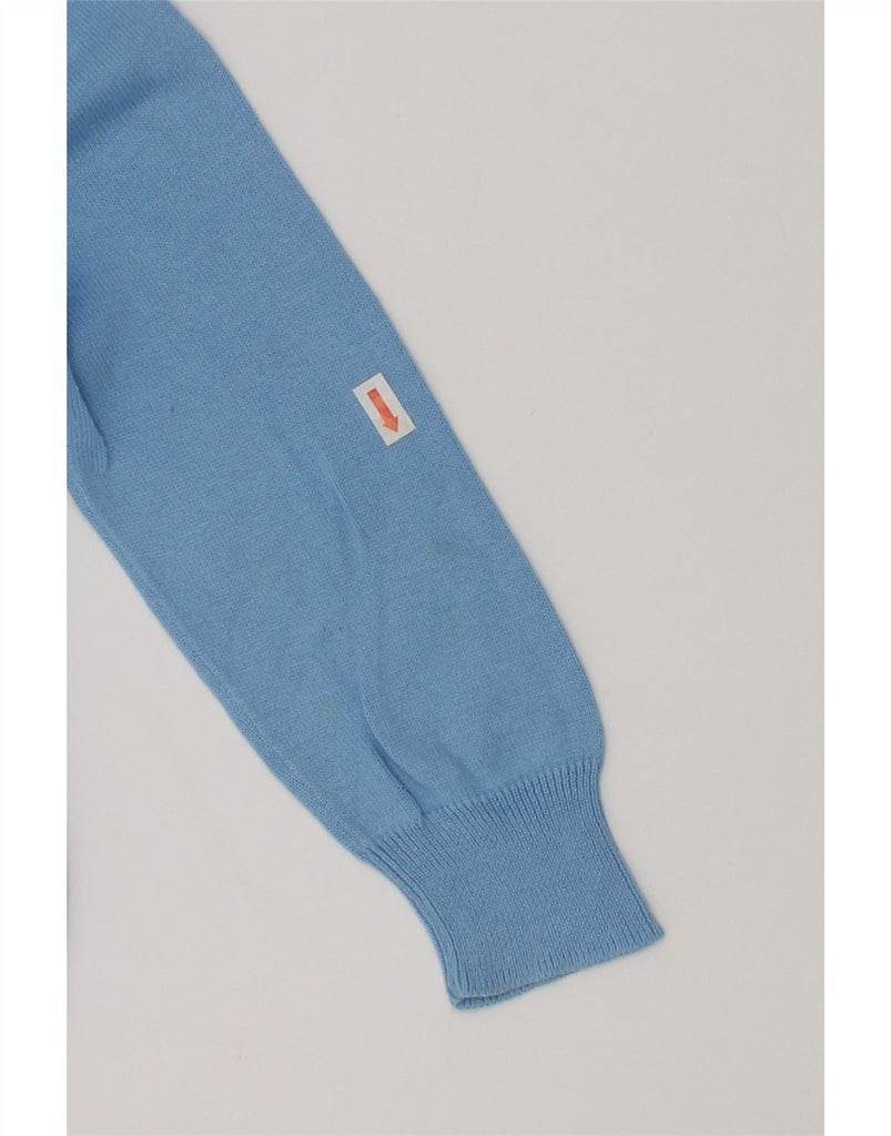 POLO RALPH LAUREN Boys V-Neck Jumper Sweater 4-5 Years Blue Cotton | Vintage Polo Ralph Lauren | Thrift | Second-Hand Polo Ralph Lauren | Used Clothing | Messina Hembry 