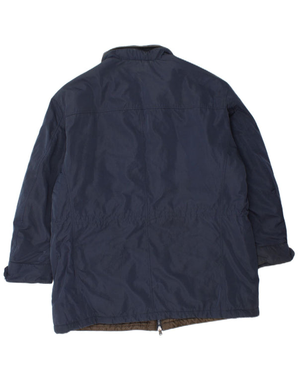 Spada Mens Padded Jacket UK 46 3XL Navy Blue Polyester