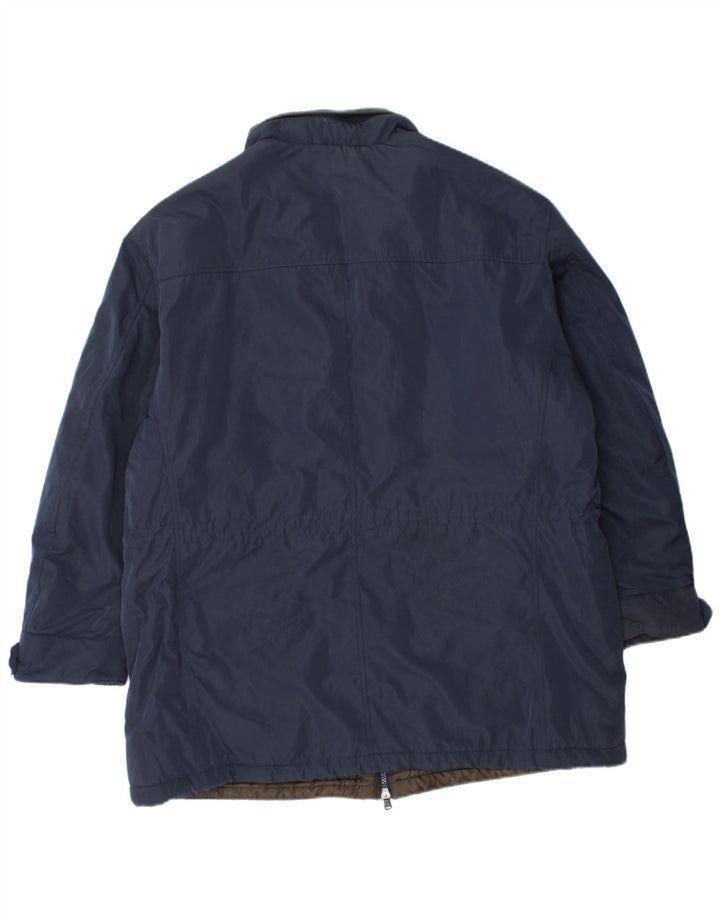 Spada Mens Padded Jacket UK 46 3XL Navy Blue Polyester