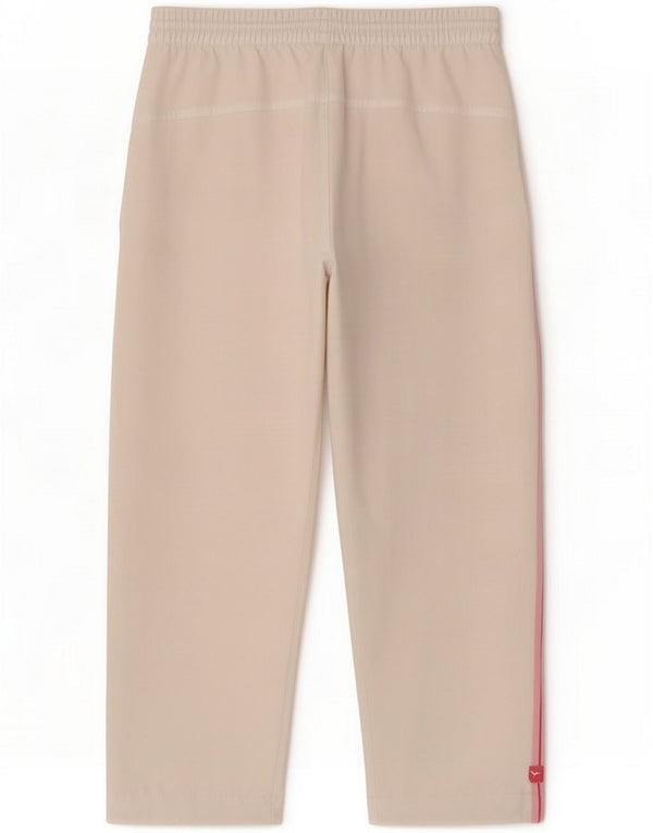 Puma Womens Capri Tracksuit Trousers UK 8 Small White Colourblock Cotton