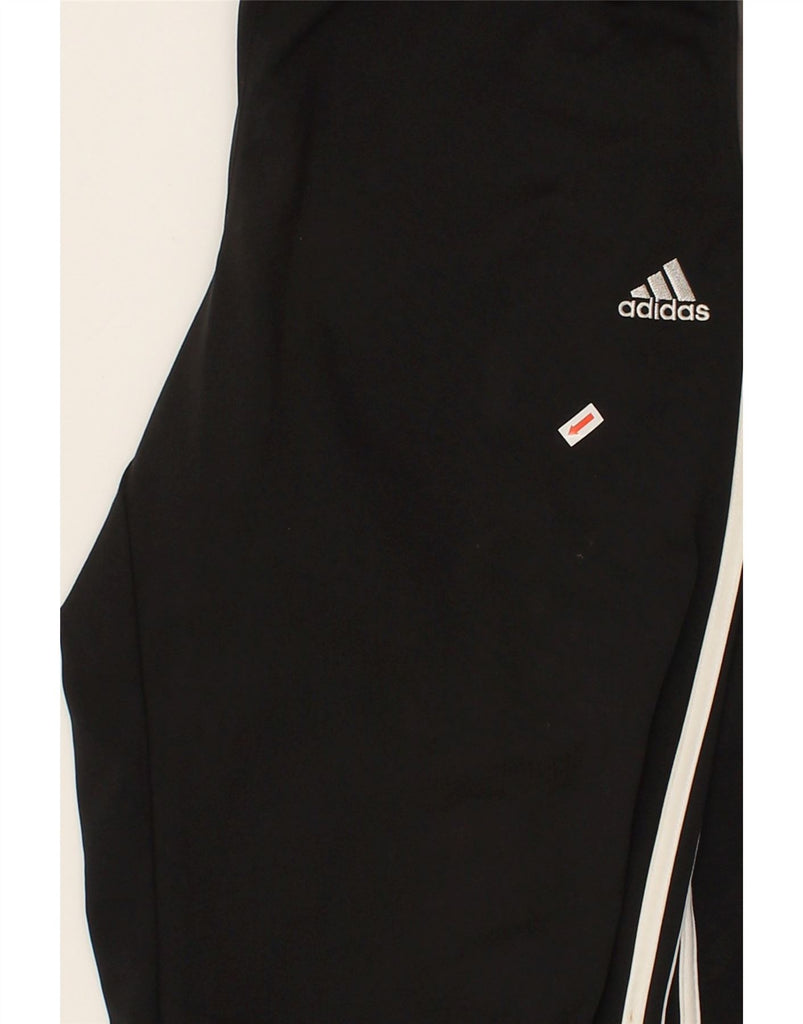 ADIDAS Mens Tracksuit Trousers Size 42/44 Large Black Polyester | Vintage Adidas | Thrift | Second-Hand Adidas | Used Clothing | Messina Hembry 