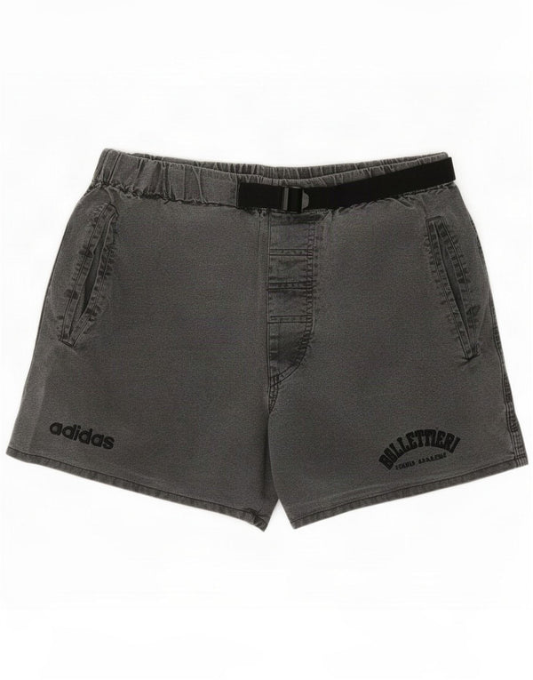 Adidas Mens Chino Shorts Small W29 Grey Cotton