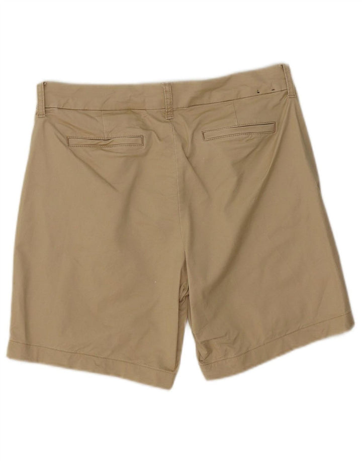 J. CREW Womens Chino Shorts US 8 Medium W32  Beige Cotton