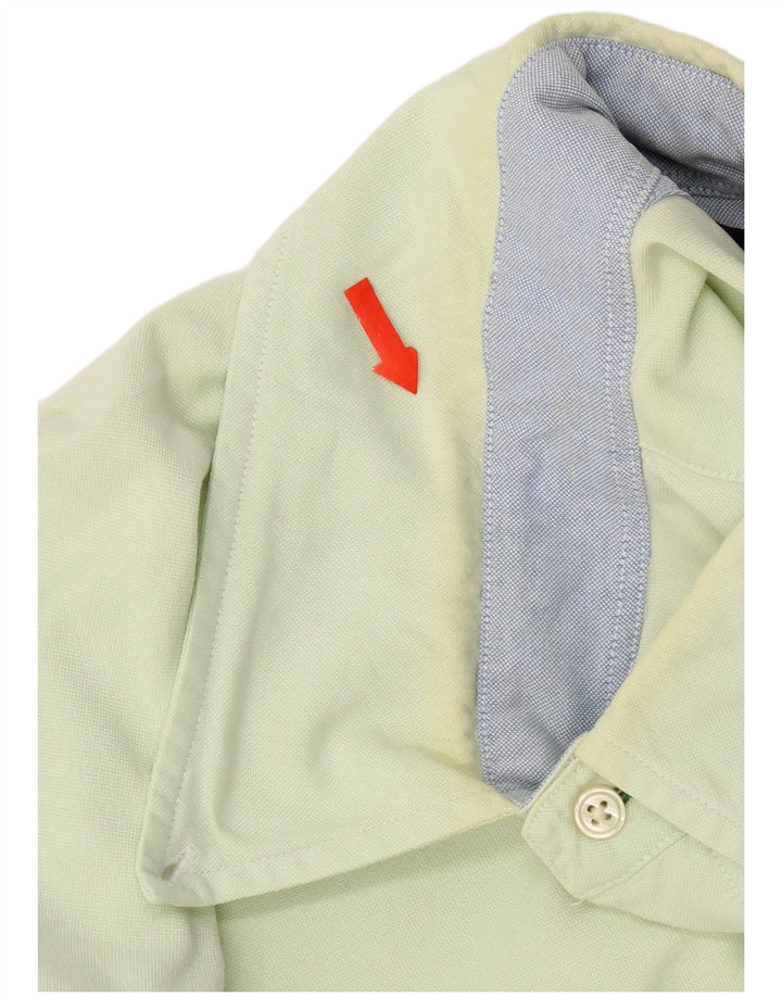 Tommy Hilfiger Mens Shirt Large Green Cotton