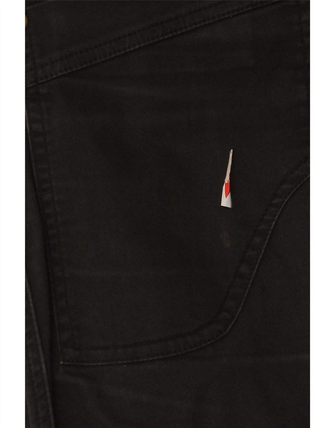 Benetton Mens Straight Casual Trousers W34 L33 Grey