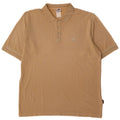Adidas Mens Polo Shirt Large Beige