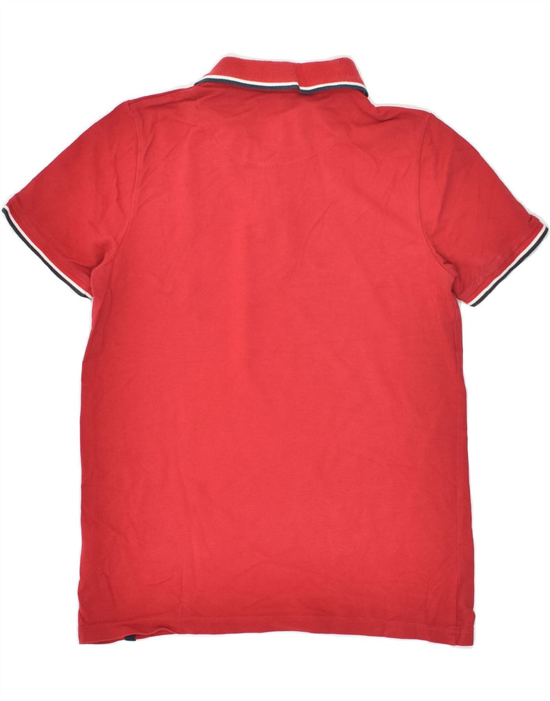 PENGUIN Boys Polo Shirt 12-13 Years Red Cotton | Vintage Penguin | Thrift | Second-Hand Penguin | Used Clothing | Messina Hembry 