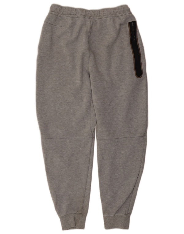 NIKE Mens Tracksuit Trousers Joggers Medium  Grey Flecked Cotton