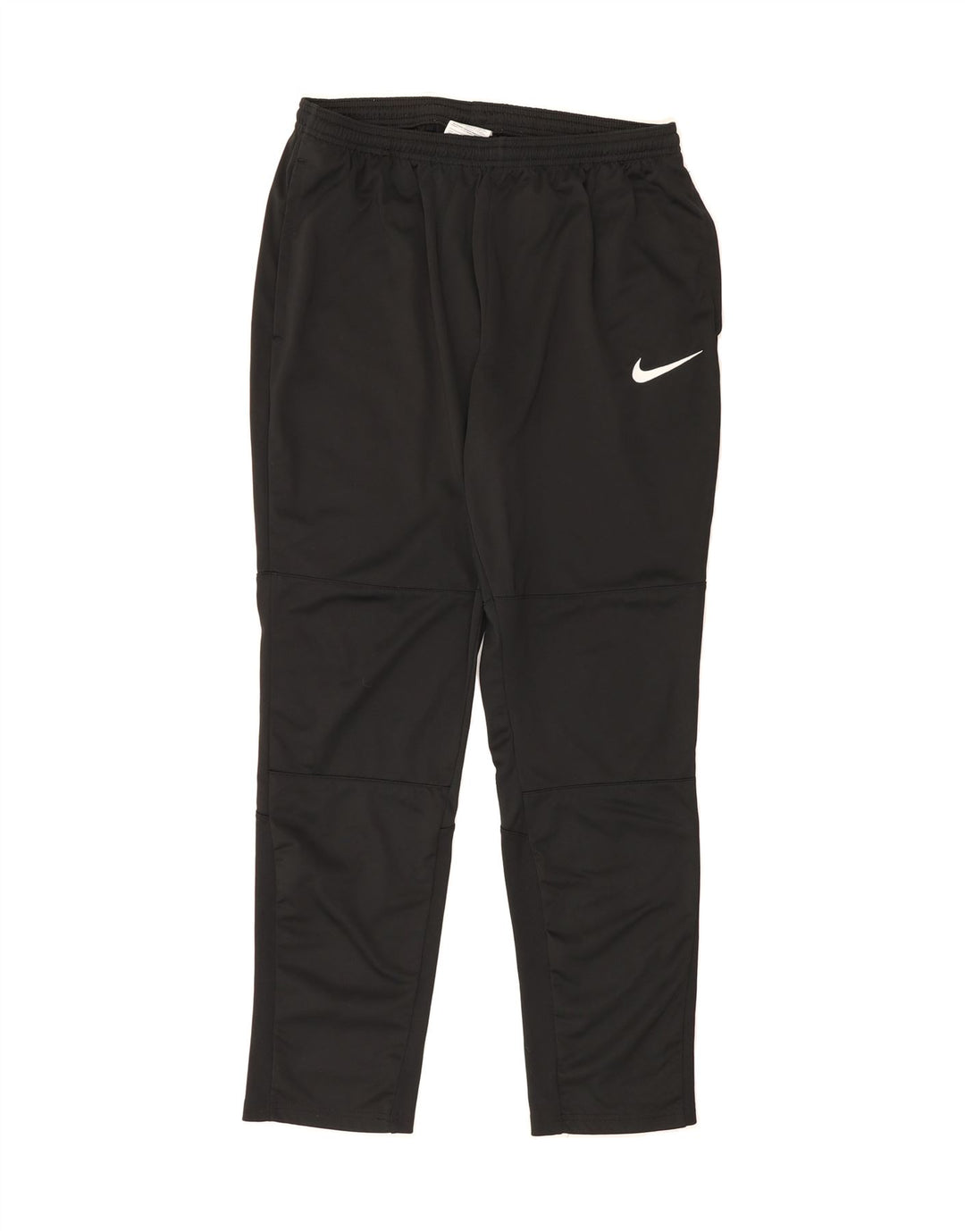 NIKE Womens Dri Fit Tracksuit Trousers UK 14 Large  Black Polyester Vintage Nike and Second-Hand Nike from Messina Hembry 