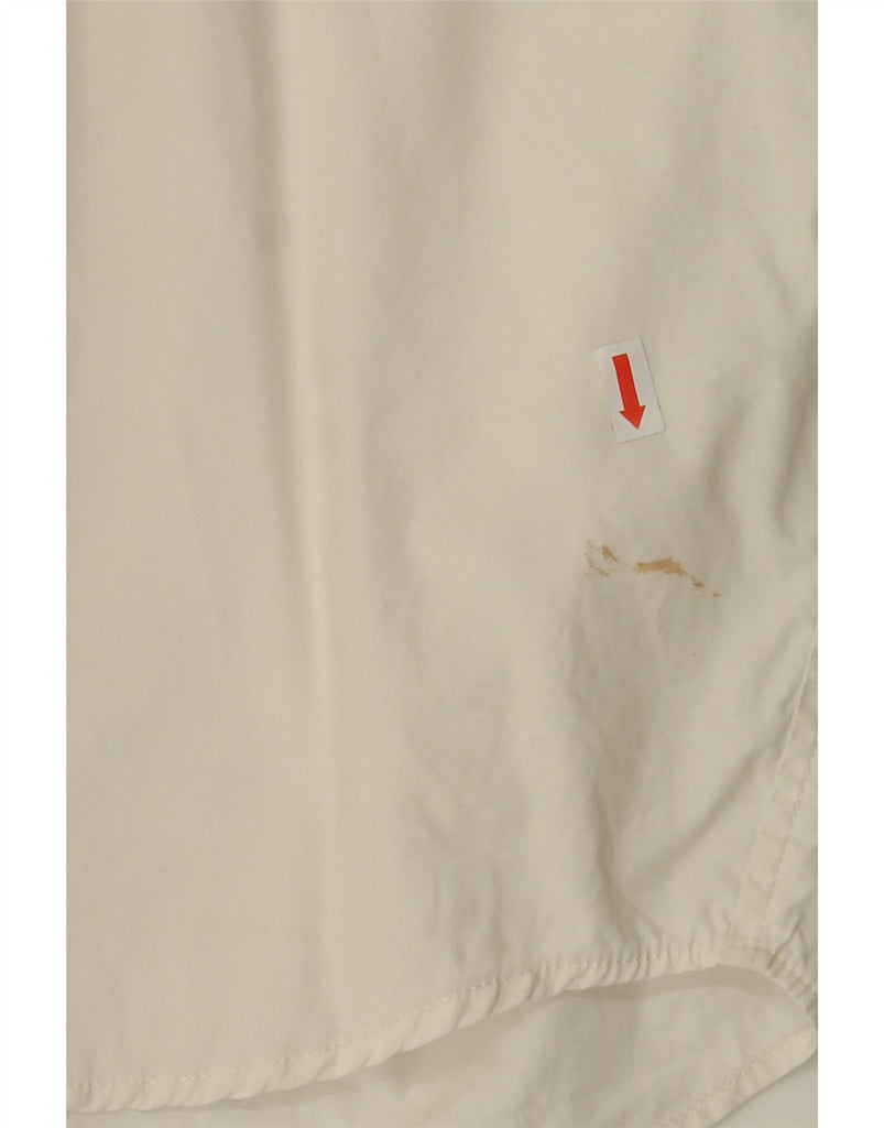 LEVI'S Mens Short Sleeve Shirt XL Off White Cotton Vintage Levi's and Second-Hand Levi's from Messina Hembry 