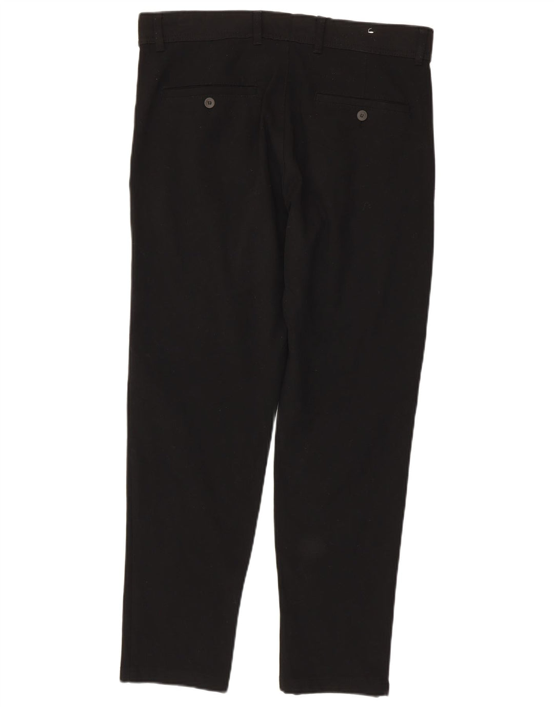 Zara Mens Slim Chino Trousers EU 40 Medium W31 L29 Black Polyester