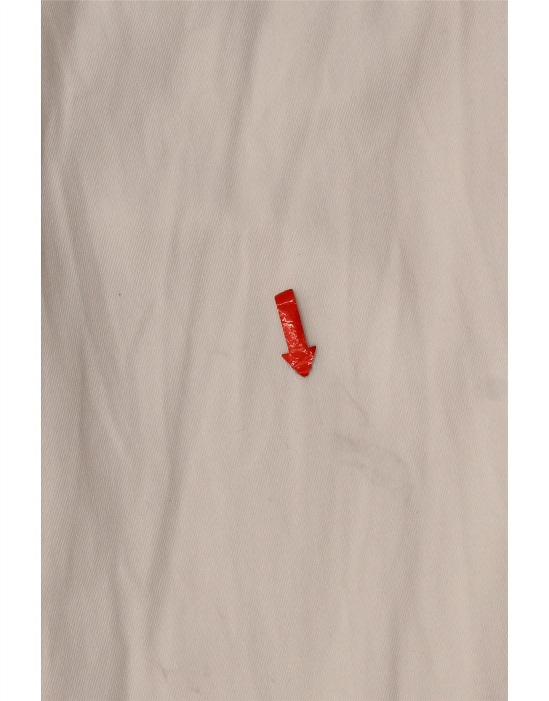 POP 84 Mens Straight Chino Trousers IT 48 Medium W34 L34 White Cotton