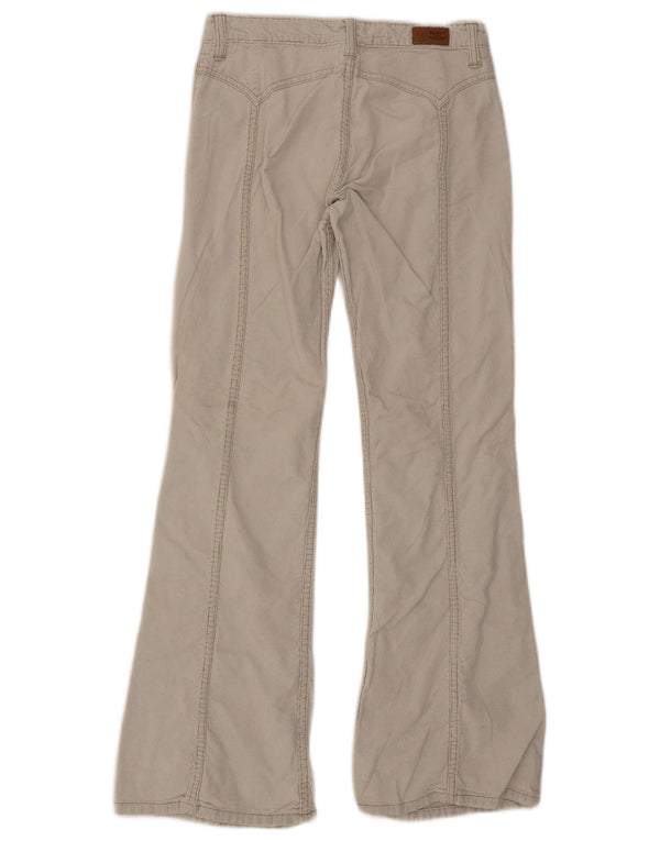 PEPE Jeans Womens Bootcut Corduroy Trousers W28 L30 Off White