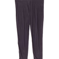 Marks & Spencer Womens Leggings UK 12 Medium  Navy Blue Cotton