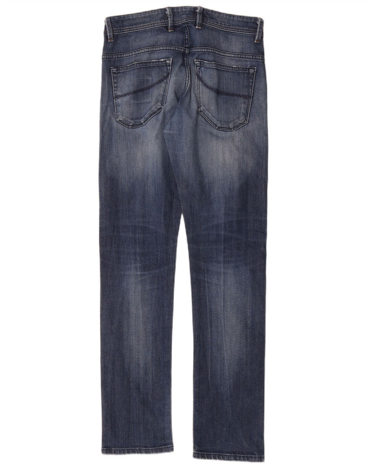 SIVIGLIA Mens Straight Jeans W30 L30 Blue Cotton