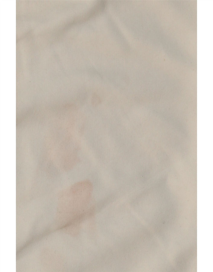 Puma Mens Graphic Hoodie Jumper XS White Cotton