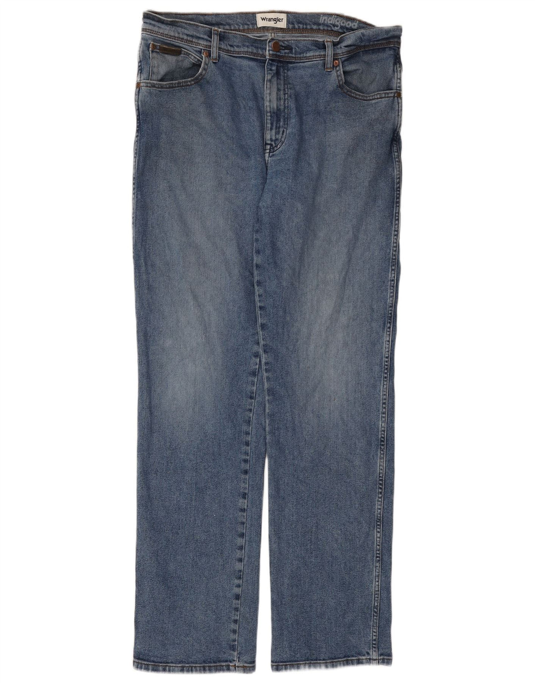 Wrangler Mens Texas Straight Jeans W36 L32 Blue