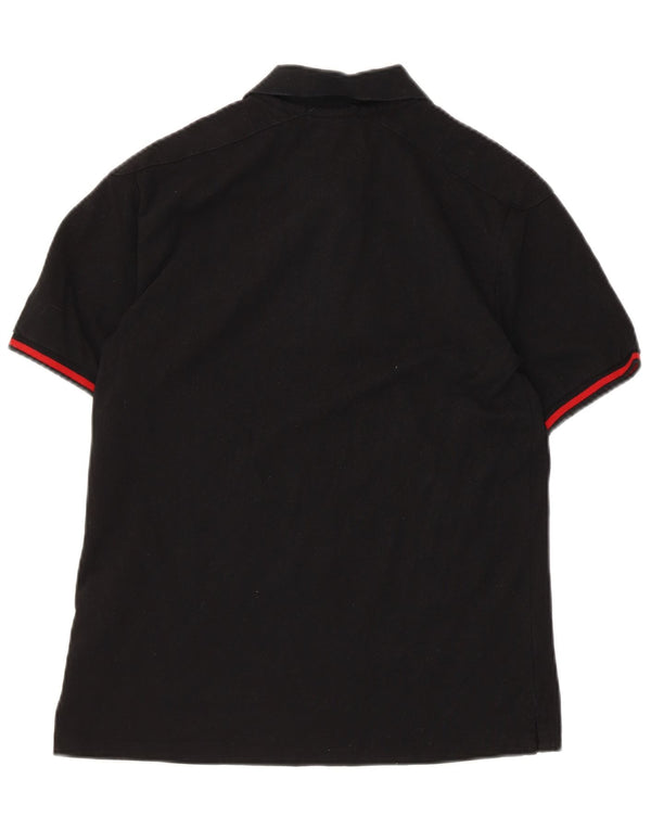 Polo Ralph Lauren Boys Graphic Polo Shirt 14-15 Years Large Black Cotton