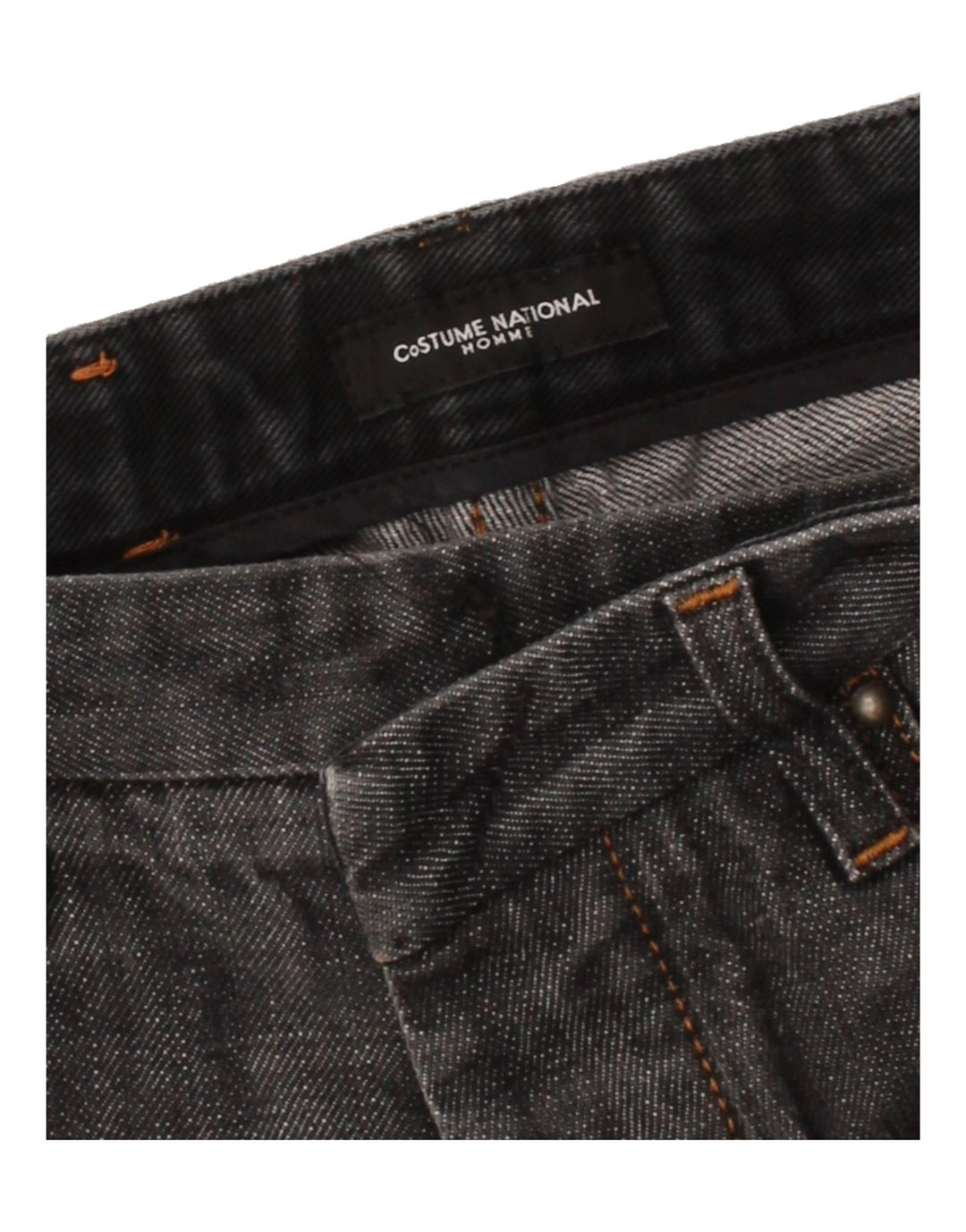 COSTUME NATIONAL Womens Slim Jeans W30 L27 Black Vintage Costume National and Second-Hand Costume National from Messina Hembry 