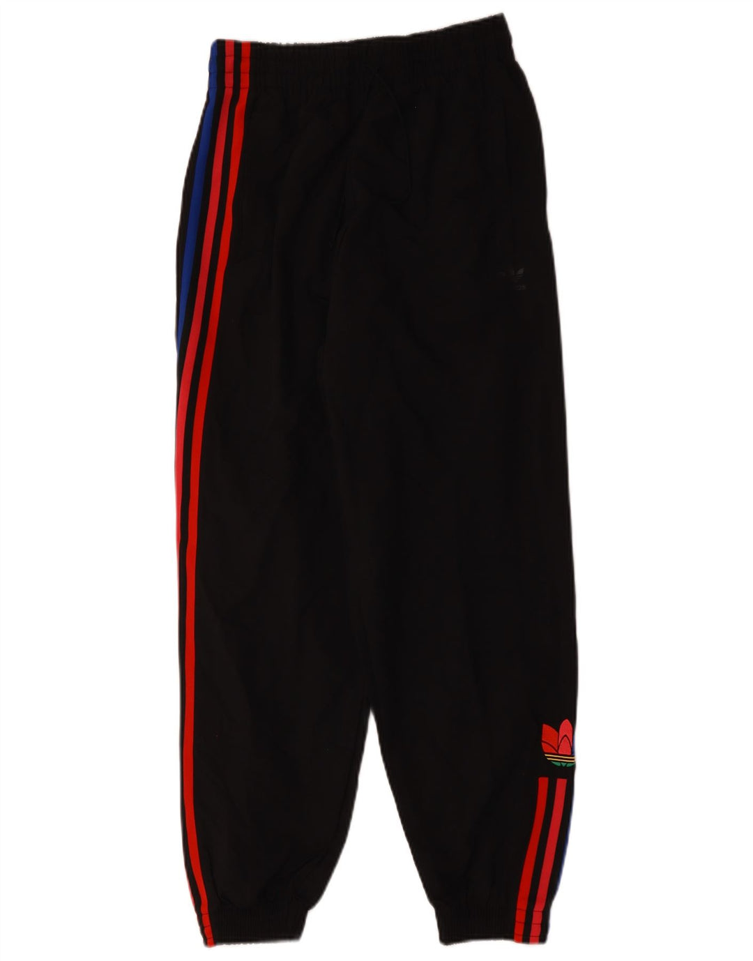 ADIDAS Womens Tracksuit Trousers Joggers UK 8 Small Black