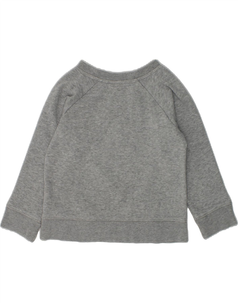 GAP Girls Graphic Sweatshirt Jumper 2-3 Years Grey Cotton | Vintage Gap | Thrift | Second-Hand Gap | Used Clothing | Messina Hembry 