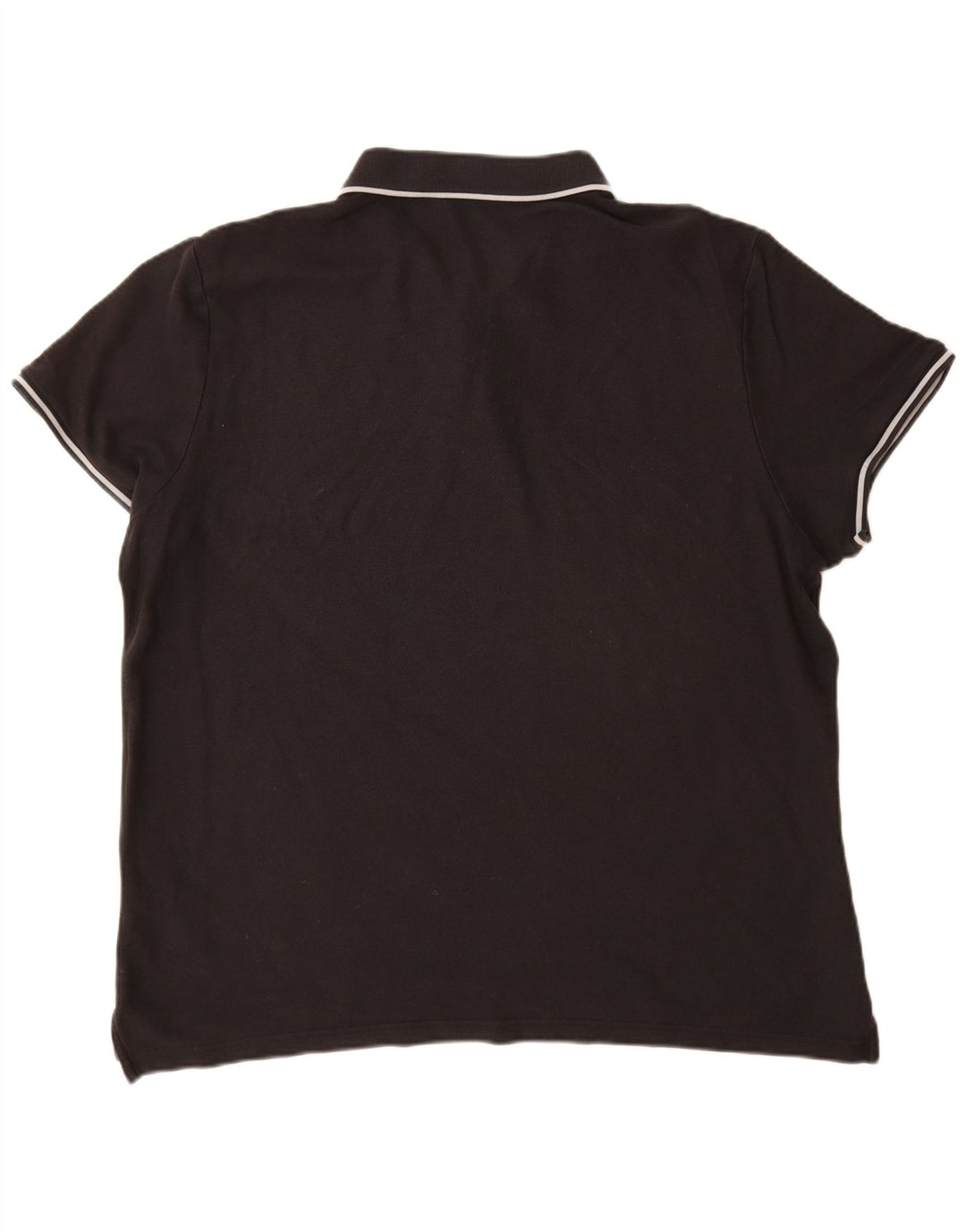 NIKE Mens Polo Shirt 2XL Black Cotton