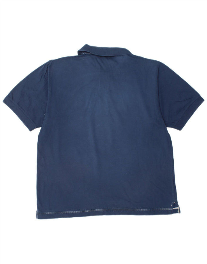 SERGIO TACCHINI Mens Polo Shirt Medium Navy Blue
