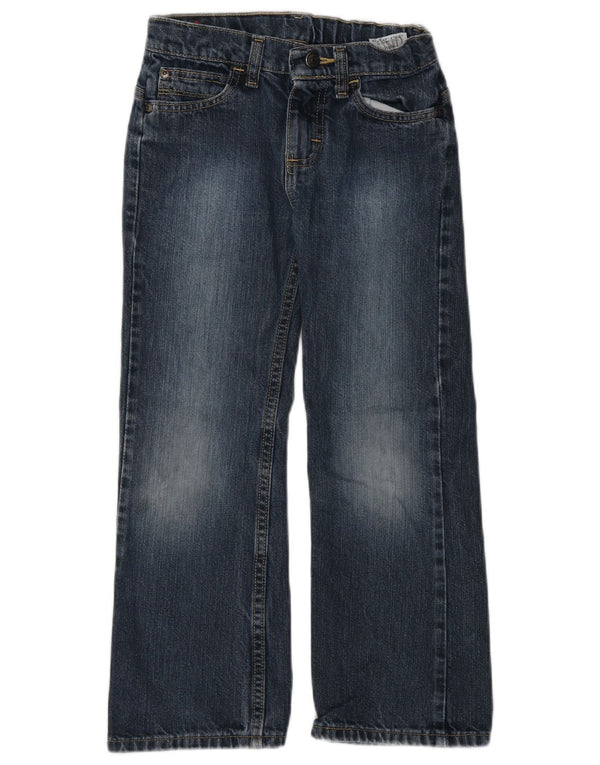 Wrangler Boys Straight Jeans 7-8 Years W24 L22 Blue Cotton
