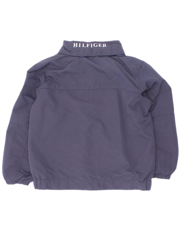 Tommy Hilfiger Boys Graphic Bomber Jacket 3-4 Years Navy Blue Polyester