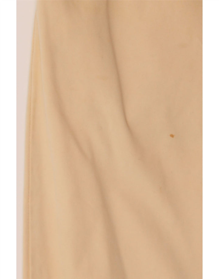 THINK PINK Mens Straight Casual Trousers W34 L31 Beige Cotton Vintage Think Pink and Second-Hand Think Pink from Messina Hembry 