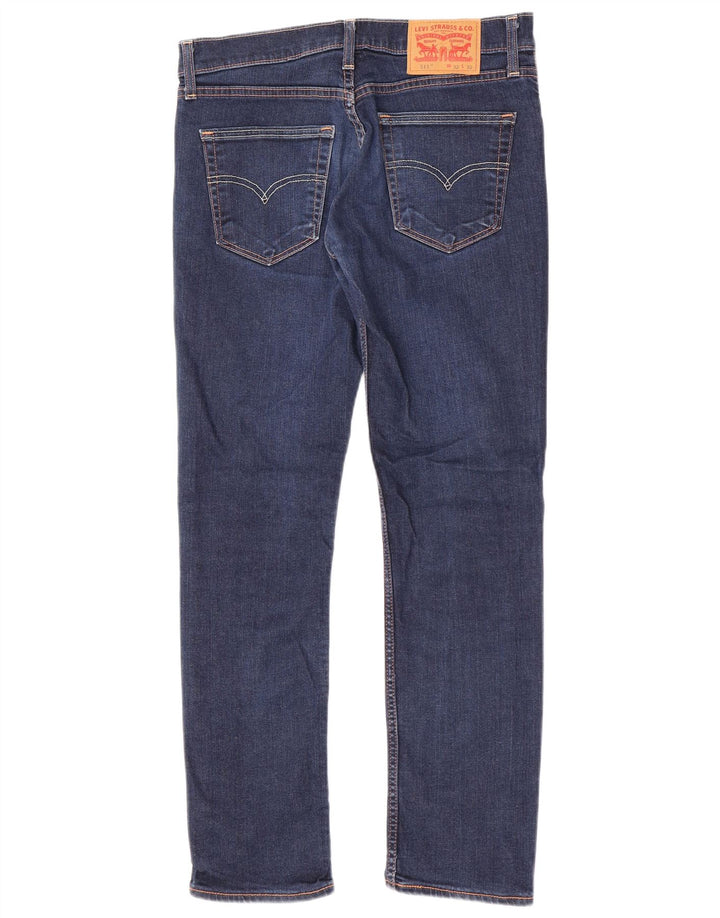 Levi's Womens 511 Slim Jeans W32 L29 Blue Cotton