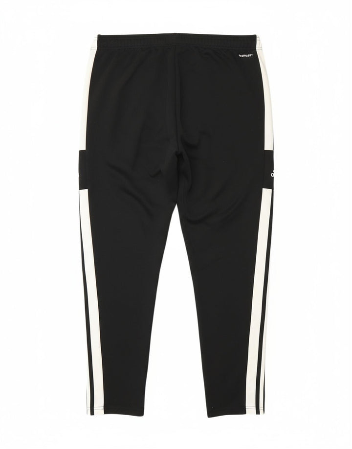 ADIDAS Womens Graphic Tracksuit Trousers UK 18 XL  Black Polyester