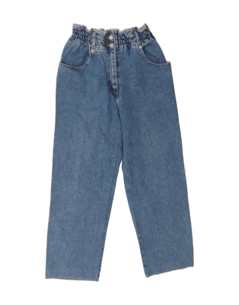 SQUAW Womens High Waist Jeans Medium W30 L26 Blue Cotton Vintage Squaw and Second-Hand Squaw from Messina Hembry 
