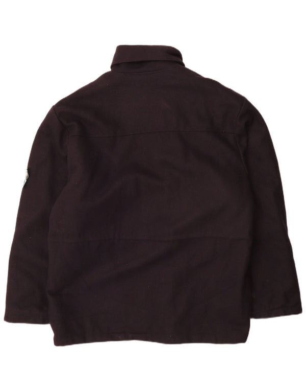 Vintage Mens Yachting Windbreaker Coat UK 42 XL Navy Blue