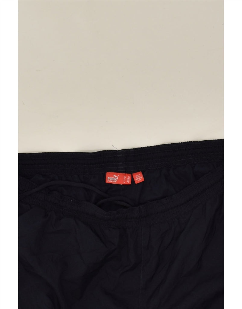 PUMA Mens Bermuda Sport Shorts XL Navy Blue | Vintage Puma | Thrift | Second-Hand Puma | Used Clothing | Messina Hembry 