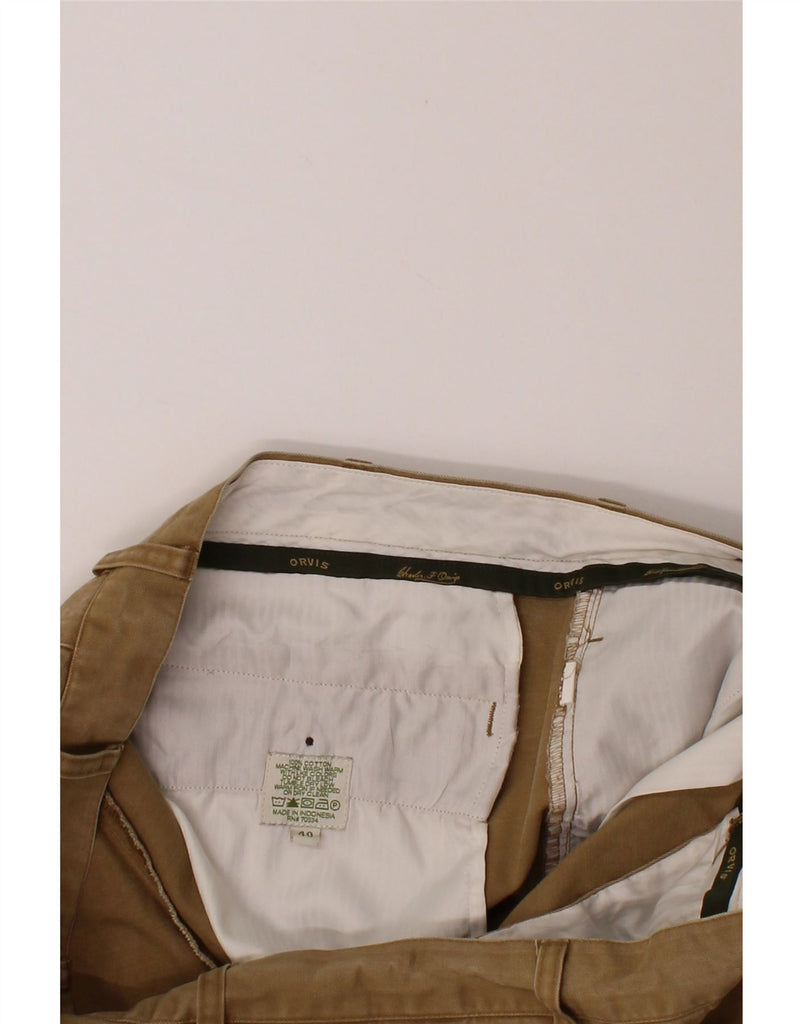 ORVIS Mens Straight Chino Trousers W40 L30 Beige Cotton Vintage Orvis and Second-Hand Orvis from Messina Hembry 