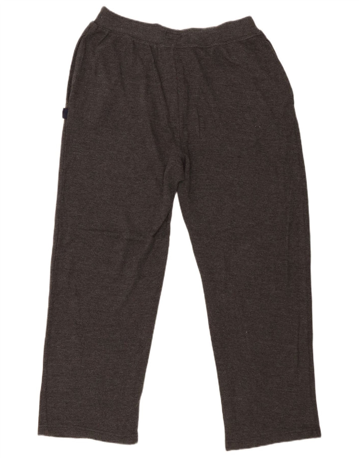 Izod Womens Tracksuit Trousers UK 16 Large  Grey Cotton