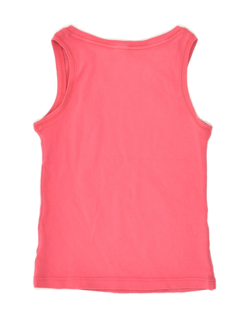 NIKE Womens Vest Top UK 8 Small Pink Cotton | Vintage Nike | Thrift | Second-Hand Nike | Used Clothing | Messina Hembry 