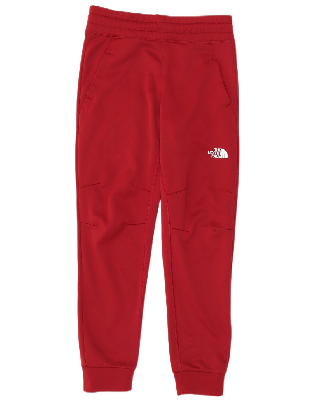The North Face Mens Tracksuit Trousers Joggers Small Red Polyester