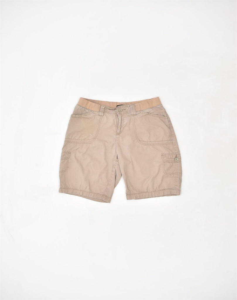 LEE Womens Cargo Shorts US 8 Medium W28 Brown Cotton | Vintage | Thrift | Second-Hand | Used Clothing | Messina Hembry 