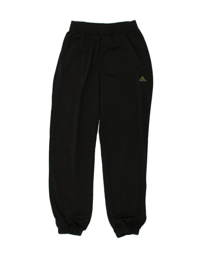 ADIDAS Boys Tracksuit Trousers Joggers 13-14 Years Black Polyester | Vintage Adidas | Thrift | Second-Hand Adidas | Used Clothing | Messina Hembry 