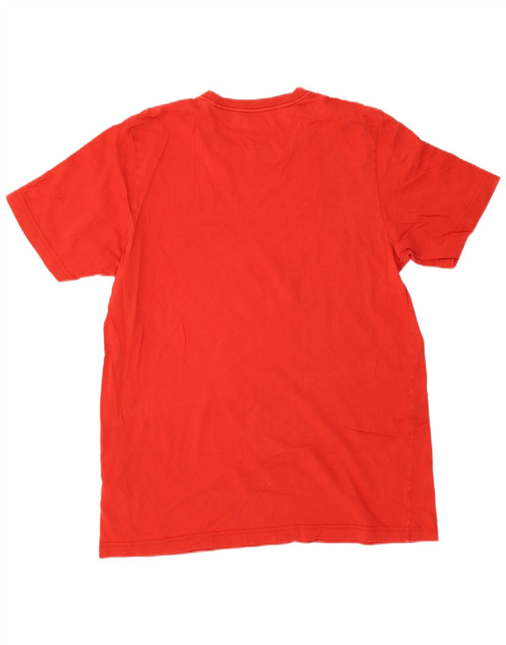 Adidas Mens Graphic T-Shirt Top Large Red Cotton