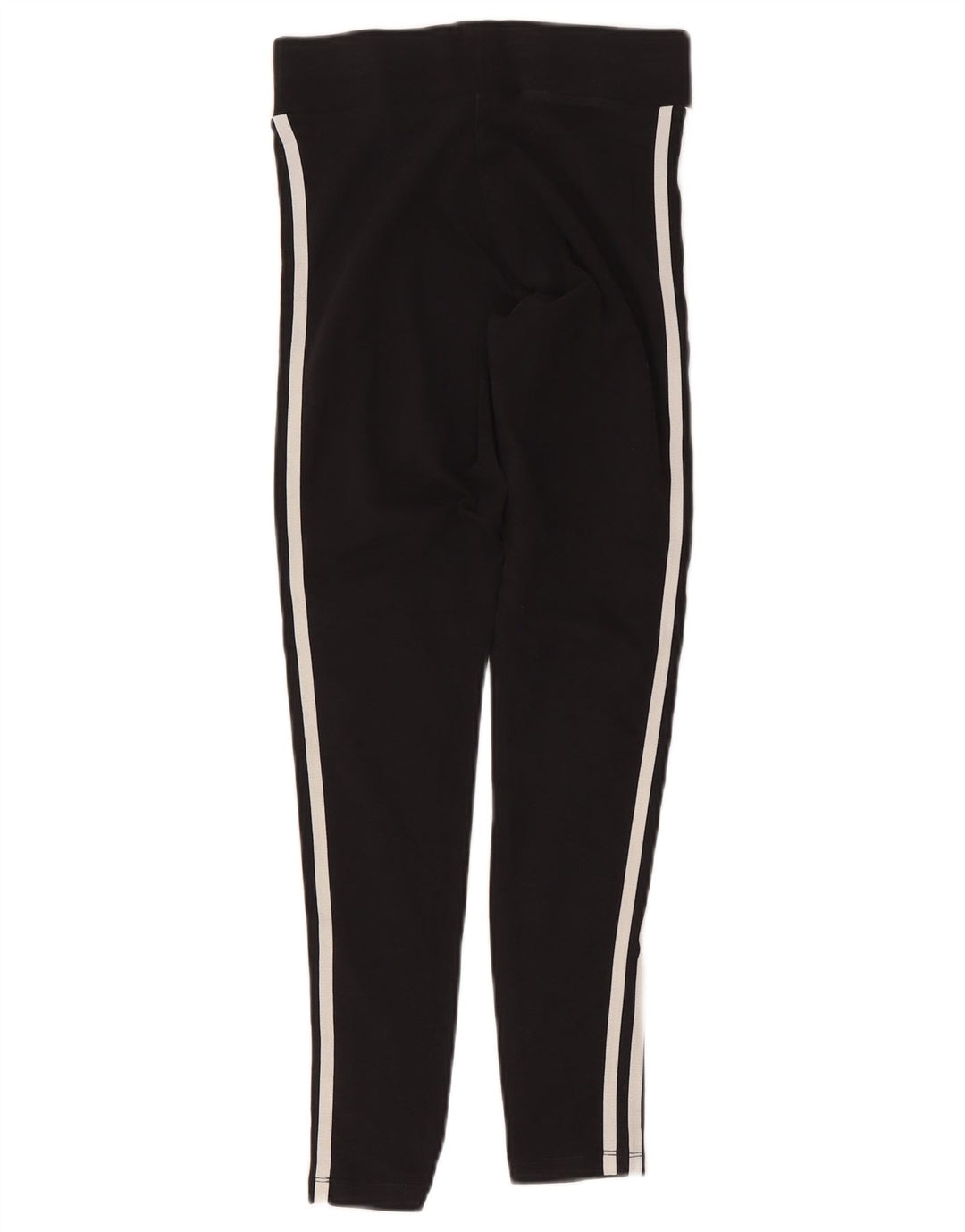 Adidas Womens Leggings UK 10 Small Black Cotton
