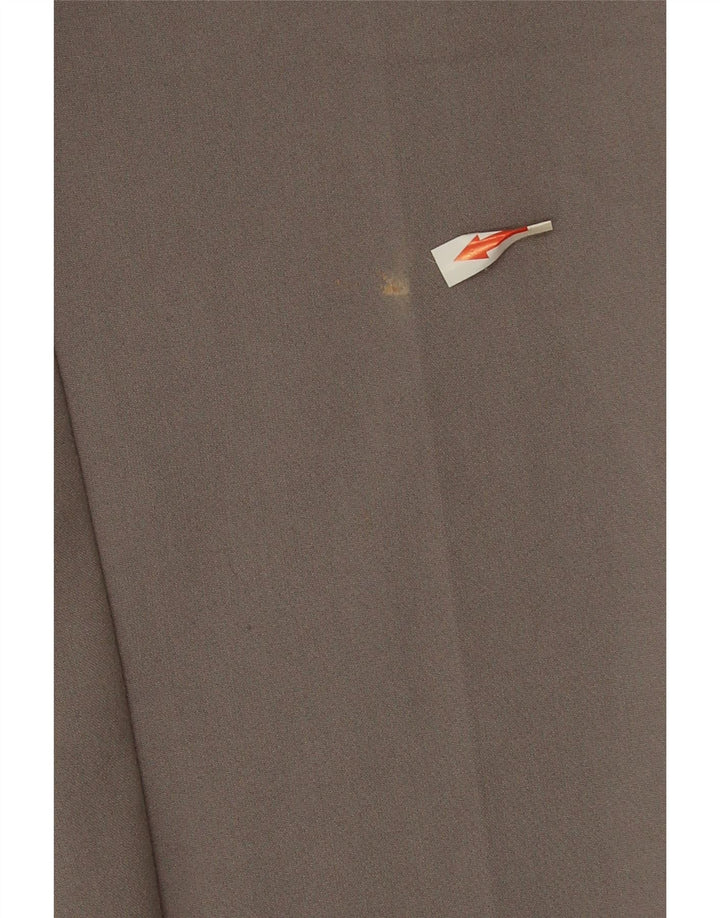 Marks & Spencer Womens Slim Chino Trousers UK 12 Medium W32 L29 Grey