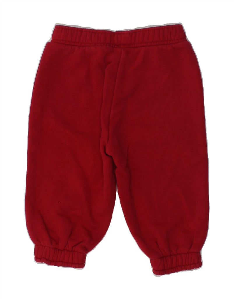 PUMA Baby Boys Joggers Tracksuit Trousers 9-12 Months Red Cotton | Vintage Puma | Thrift | Second-Hand Puma | Used Clothing | Messina Hembry 