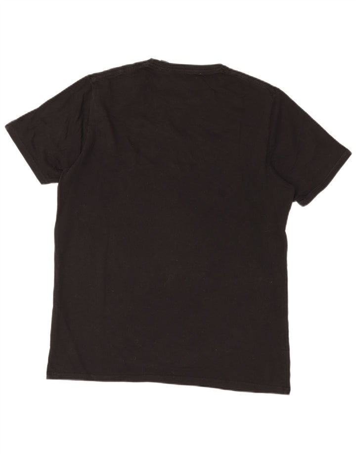 O'Neill Mens Graphic T-Shirt Top Medium Black Cotton